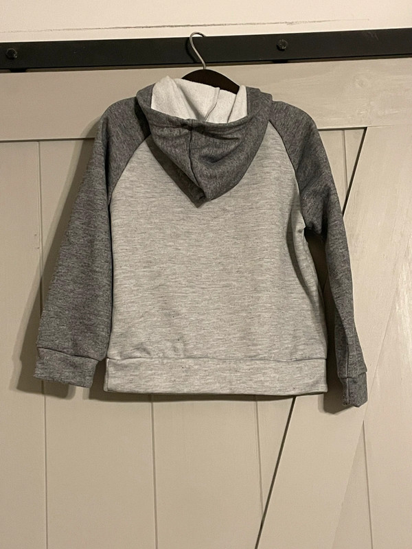 Star Wars Size 5 Toddler Boys Gray Hooded Pullover Sweatshirt #N-5-37-400 5