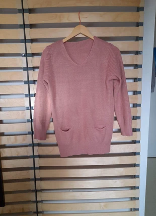 Long pull saumon avec poches - Taille 38, marke: sansmarque, zustand: Sehr gut, größe: M / 38 / 10, 13,50 €, 14,88 € inklusive Vinted-Käuferschutz