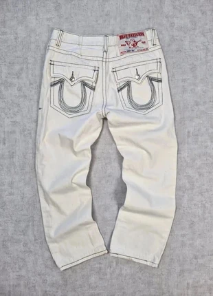 Jean True Religion Blanc Bobby Big T, brand: True Religion, condition: Very good, size: M, €114.90, €121.35 includes Buyer Protection Pro