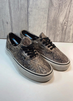 Snakeskin plimsolls sales