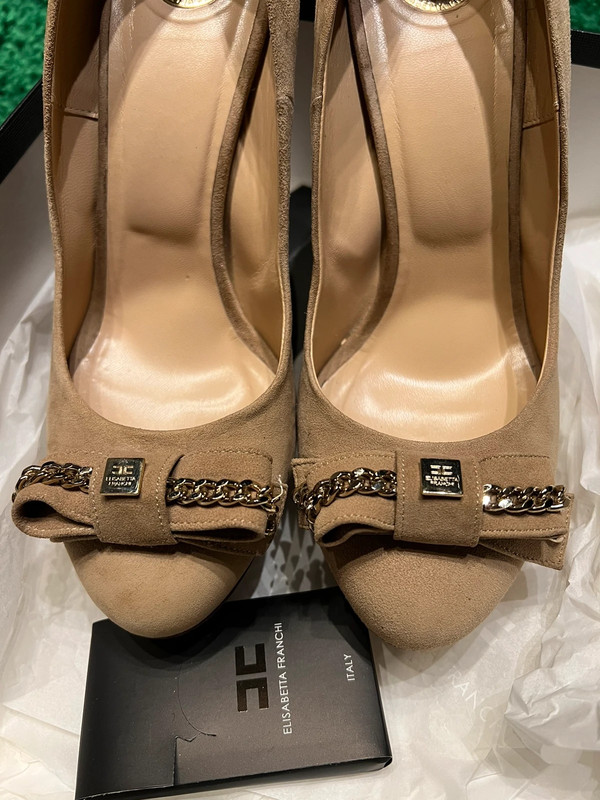 Tacchi beige Elisabetta Franchi 2