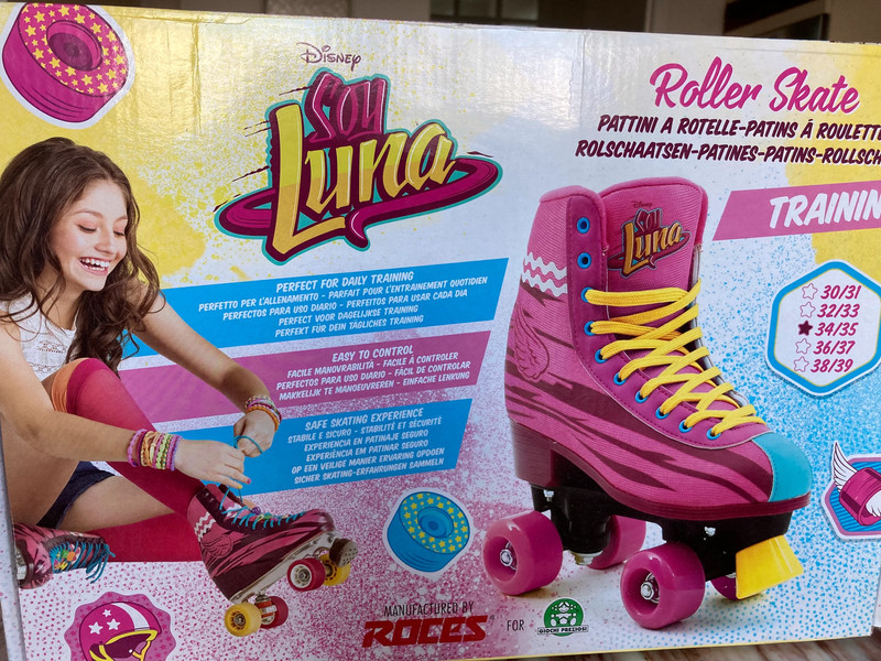 Ensemble patins à roulettes soy luna 30/31 - Soy luna | Beebs