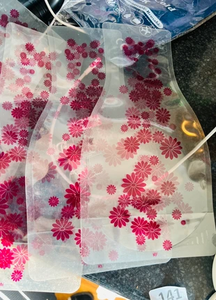Set of 4 Folding Flower Vases – Pink Floral Design, brand: beautiful, condition: New without tags, £1.00, £1.75 includes Buyer Protection
