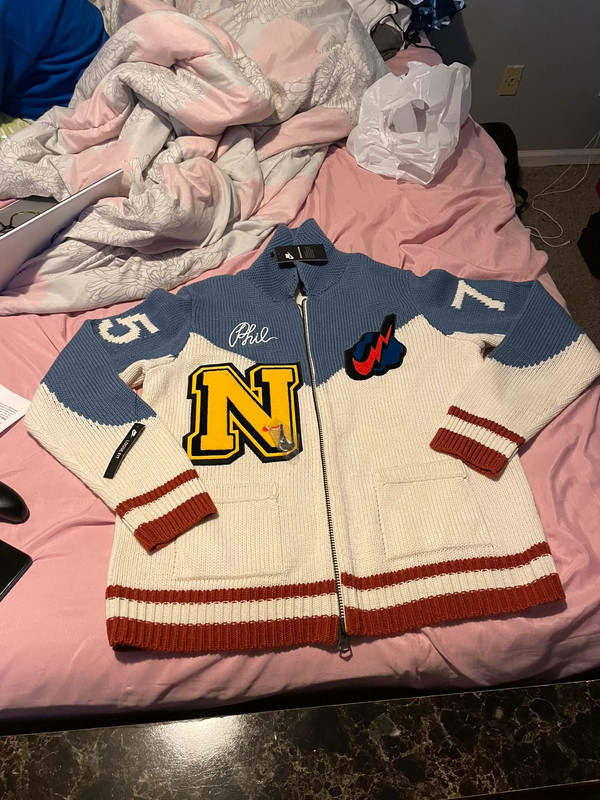Very Rare Nike Phil Knight Pro Club Letterman Cardigan