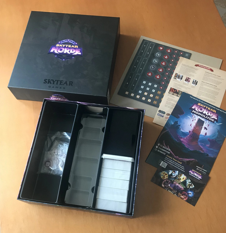 Skytear Horde: Monoliths Returning Players Deluxe box - Kickstarter - Nuovo New 2