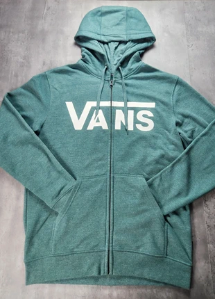 Sweat à capuche full zip Vans vert émeraude taille S, marque: Vans, état: Très bon état, taille: S, 15,00 €, 16,45 € Protection acheteurs incluse