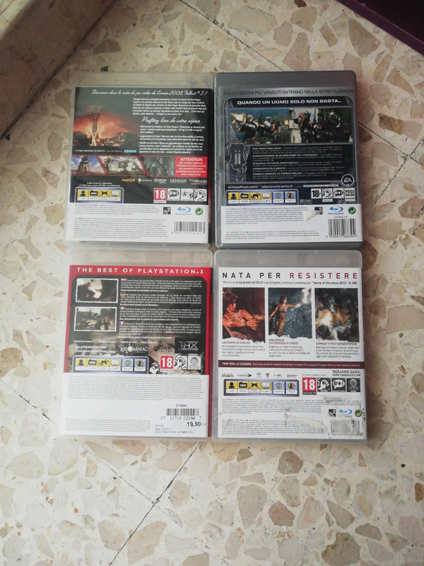 Ps3 PlayStation 3 Lotto Giochi Usati 