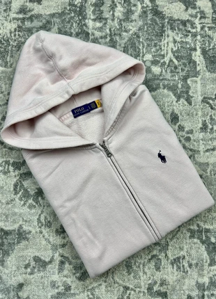 Full Zip Ralph Lauren / Sweat à Capuche RL / Pull Zippé Rose Taille L - Logo Bleu Marine Brodé, marque: Ralph Lauren, état: Très bon état, taille: L / 40 / 12, 75,00 €, 79,45 € Protection acheteurs (Pro) incluse