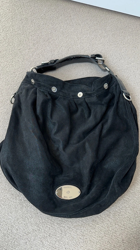 Black Suede Dust Bag