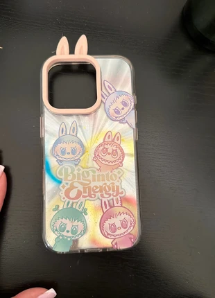 Labubu iphone 16 pro hoesje, merk: POPMART, staat: Nieuw zonder prijskaartje, € 7,00, € 8,05 inclusief Kopersbescherming