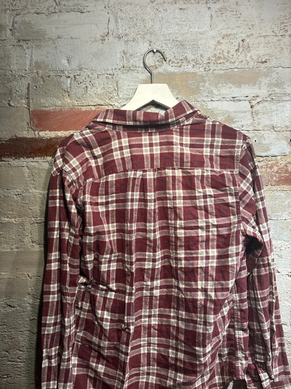 Red flannel button up 4