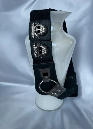 Ceinture tête de mort, état: Très bon état, taille: Ajustable, 15,00 €, 16,45 € Protection acheteurs (Pro) incluse