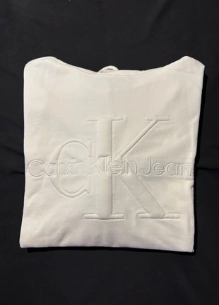 Felpa Bianca Calvin Klein – Taglia M, marke: Calvin Klein, zustand: Neu, größe: M / 38 / 10, 35,00 €, 37,45 € inklusive Vinted-Käuferschutz
