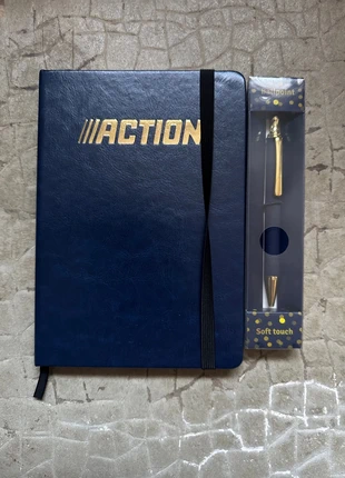 Carnet+ stylo action, marke: Action, zustand: Sehr gut, 1,20 €, 1,96 € inklusive Vinted-Käuferschutz