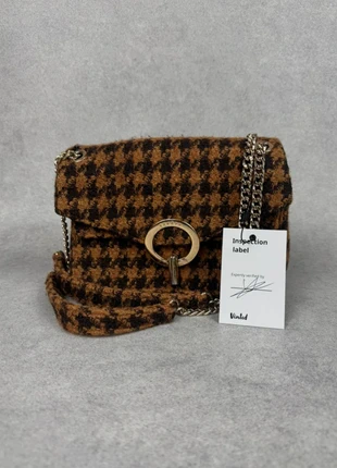 Sac yza Sandro en tweed noir et marron |, brand: Sandro, condizioni: Ottime, €90.00, €95.20 include la Protezione acquisti