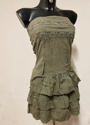 Vintage coquette lolita cottage y2k cachi dress, marke: COQUETTE, zustand: Sehr gut, größe: XS / 34 / 6, 20,00 €, 21,70 € inklusive Vinted-Käuferschutz