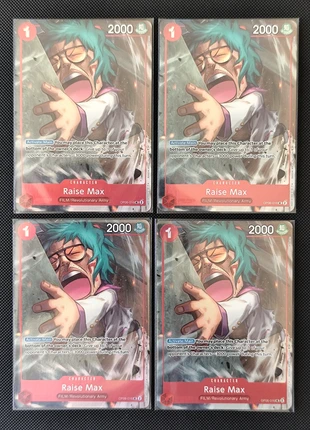 Playset Lot 4 Carte One Piece TCG Raise Max OP06-016 UC AA En, brand: OnePiece, condizioni: Ottime, €10.00, €11.20 include la Protezione acquisti