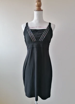 Robe de soirée Eve noire, marke: Eve, zustand: Sehr gut, größe: XXL / 44 / 16, 14,00 €, 15,40 € inklusive Vinted-Käuferschutz