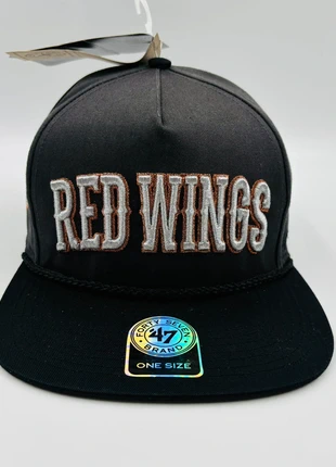 Detroit Red Wings Hat Cap BNWT Ice Hockey Grey/Black/Silver Strapback One Size 47 Brand, brand: 47 Brand, condition: New with tags, size: One size, £10.00, £11.20 includes Buyer Protection Pro
