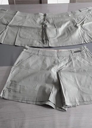 Vends jupe shorttaille 36 kaki, marque: Quechua, état: Bon état, taille: S / 36 / 8, 5,00 €, 5,95 € Protection acheteurs incluse