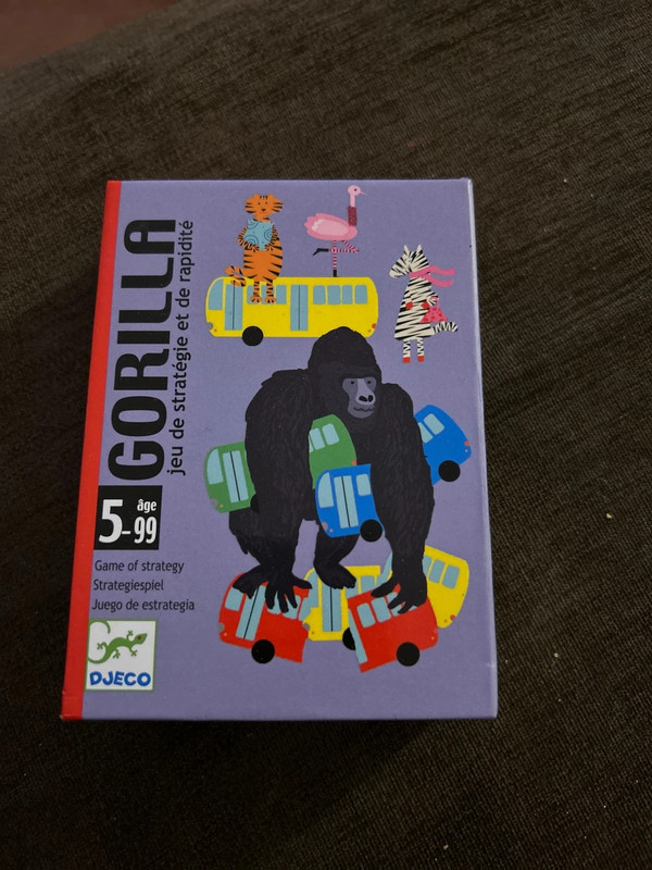 Jeu de cartes Gorilla neuf 1