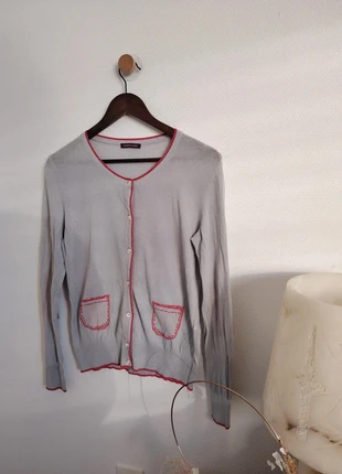 Cardigan Catherine André – Modèle Paper – Édition limitée n°127/127 – Made in France – Taille L, brand: Catherine André, condition: Very good, size: L / 40 / 12, €34.00, €36.40 includes Buyer Protection