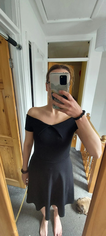 Red herring black deals dress