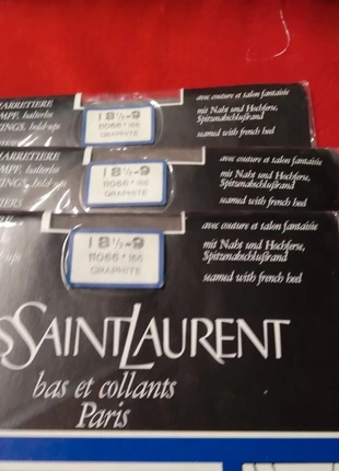 Bas jarretières, merk: Saint Laurent, staat: Nieuw met prijskaartje, maat: 4XL / 48 / 20, € 45,00, € 47,95 inclusief Kopersbescherming