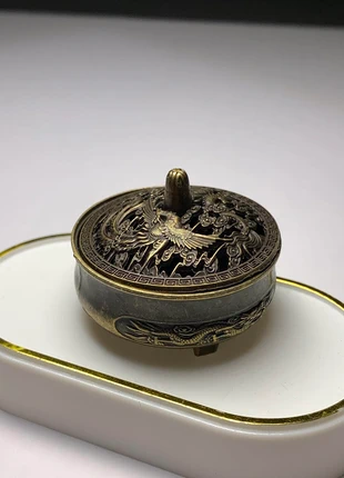 Brûleurs d’encens coupelle en laiton vintage, condizioni: Ottime, €6.00, €7.00 include la Protezione acquisti