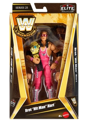 WWE elite Action figure Bret hart mattel, brand: WWE, condizioni: Nuovo con cartellino, taglia: S, €45.00, €47.95 include la Protezione acquisti