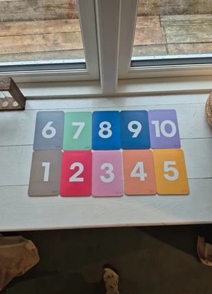 Kiwi Co 1-10 number cards shapes sensory maths, brand: KiwiCo, condition: Good, size: One size, £2.00, £2.46 includes Buyer Protection
