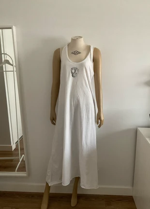 Vestido playero con calavera plateada, marque: Local, état: Très bon état, taille: Taille unique, 15,00 €, 16,45 € Protection acheteurs incluse