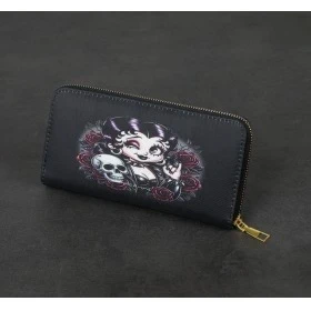 Betty Boop & Skull Small Purse for Women Girls Gift Sip Closure With Card Slots Bag, brand: Unbranded, condition: New with tags, £8.99, £10.14 includes Buyer Protection
