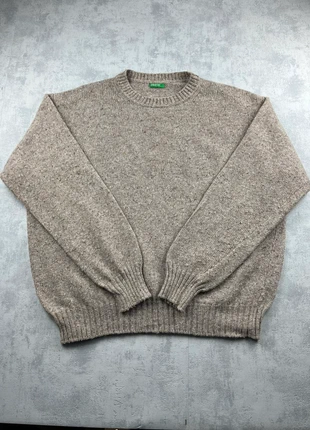 Pull en laine vintage crème uni / Pull d'hiver col rond - XL, marca: Vintage Dressing, estado: Muy bueno, tamaño: XL, 29,00 €, 31,15 € Protección al comprador incluida