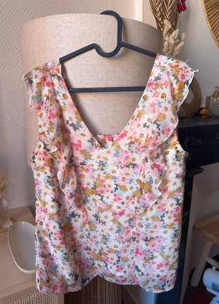 Débardeur fleuri, marke: Season, zustand: Sehr gut, größe: S / 36 / 8, 10,00 €, 11,20 € inklusive Vinted-Käuferschutz