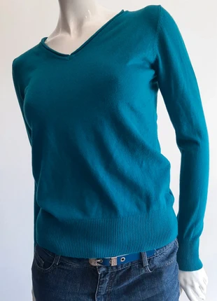 Pull doux bleu canard|T&D, marke: T&D, zustand: Neu, größe: S / 36 / 8, 14,00 €, 15,40 € inklusive Vinted-Käuferschutz
