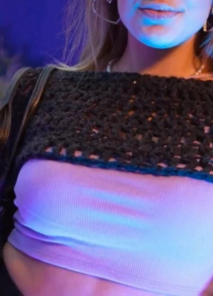 Gilet maille noir et violet , marca: Inconnu, estado: Muy bueno, tamaño: M / 38 / 10, 32,00 €, 34,30 € Protección al comprador incluida