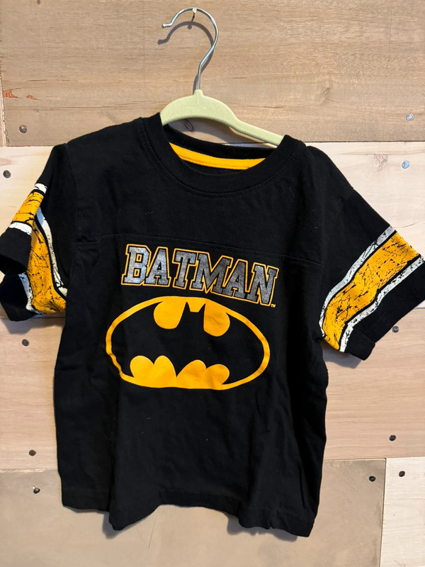 4T Batman Black & Yellow T-Shirt 1