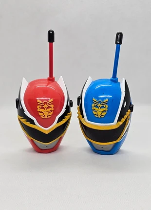 Lot 2× Walkie‑Talkies Power Rangers Megaforce, IMC Toys 2013, testés, brand: Power Rangers, condition: Good, size: One size, €12.90, €14.25 includes Buyer Protection Pro