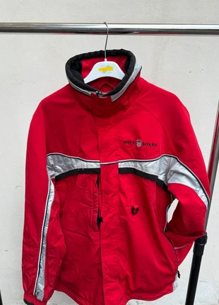 Vintage Wave Board Ski Jacket - Red & Silver, Size M - Rare Find!, marque: Vintage Dressing, état: Très bon état, taille: M, 20,00 €, 21,70 € Protection acheteurs incluse