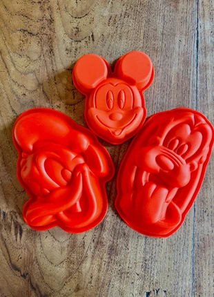 Disney Silicone Mold Set – Mickey, Donald & Pluto, estado: Como nuevo, 5,00 €, 5,95 € Protección al comprador incluida