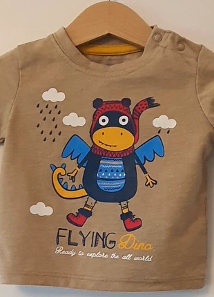 Camisola manga comprida in extenso 68cm, marca: In Extenso, estado: Bom, tamanho: 3-6 meses / 62 cm, €2.00, €2.80 inclui Proteção do Comprador