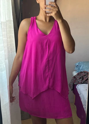 Robe d’été rose très tendance de chez atmosphère, marque: Atmosphere, état: Très bon état, taille: M / 38 / 10, 5,00 €, 5,95 € Protection acheteurs incluse