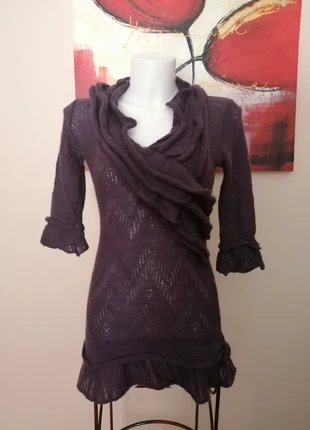 Maxi maglione viola scuro 💜, marke: Viola, zustand: Sehr gut, größe: Einheitsgröße, 5,00 €, 5,95 € inklusive Vinted-Käuferschutz