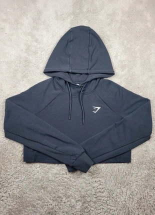 Hoodie de sport pour Femme Cropped Gymshark Noir - Taille XS, marca: Gymshark, estado: Muito bom, tamanho: XS / 34 / 6, €22.00, €23.80 inclui Proteção do Comprador