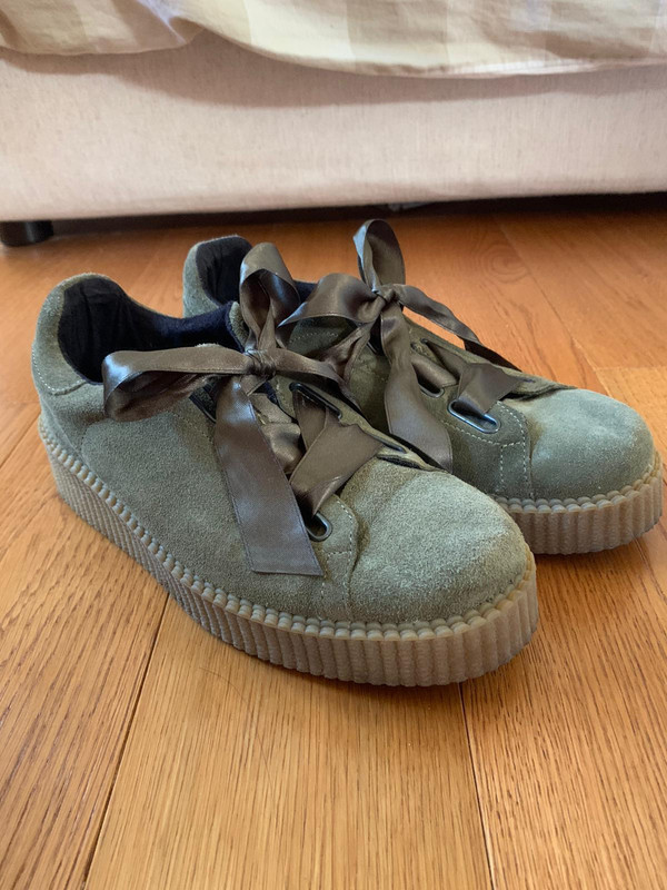 Scarpe Puma Rihanna verde scuro Vinted