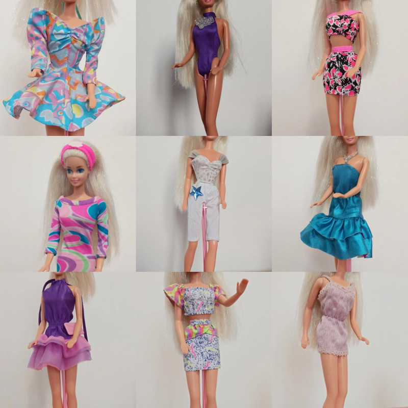 Set vestiti, inclusa Barbie sirena vero vintage 80 90 💜