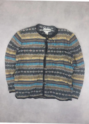 Pull Maille Vintage Gilet Cardigan Motif Ethnique Taille L Flashback 100% Coton Made in India, brand: Vintage Dressing, condition: Good, size: L / 40 / 12, €41.00, €43.75 includes Buyer Protection Pro