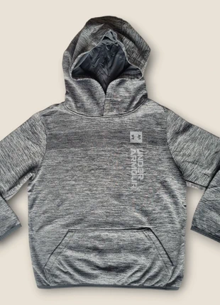 Under Armour capuchon sweater grijs maat YSM, marca: Under Armour, estado: Muito bom, tamanho: 7 anos / 122 cm, €9.95, €11.15 inclui Proteção do Comprador Pro