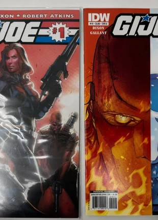 IDW Comics Lot G.I. Joe Comics 2008-2011 Issue #1 C Cover (Snake Eyes) #19, condition: New without tags, £6.90, £7.75 includes Buyer Protection